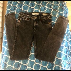 Bullhead Acid Wash Skinny Jeggings Grey Size 0